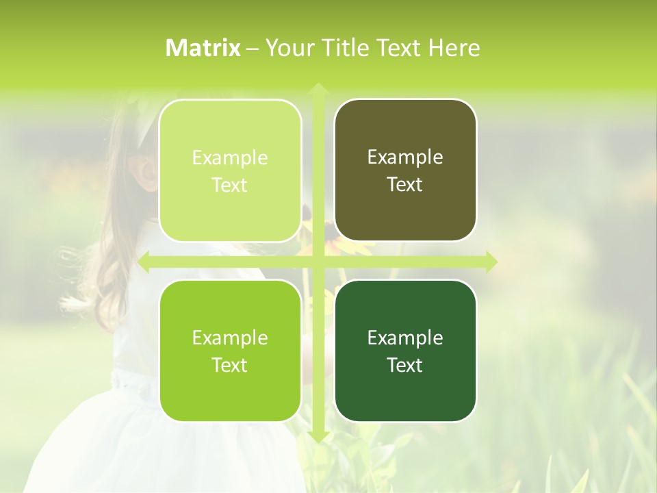 Spring Emotion Plant PowerPoint Template