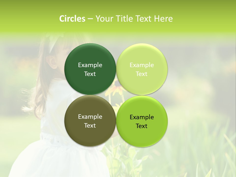 Spring Emotion Plant PowerPoint Template