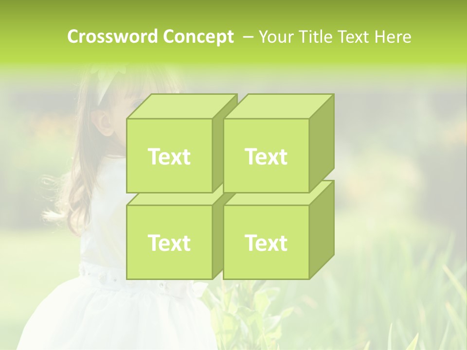 Spring Emotion Plant PowerPoint Template