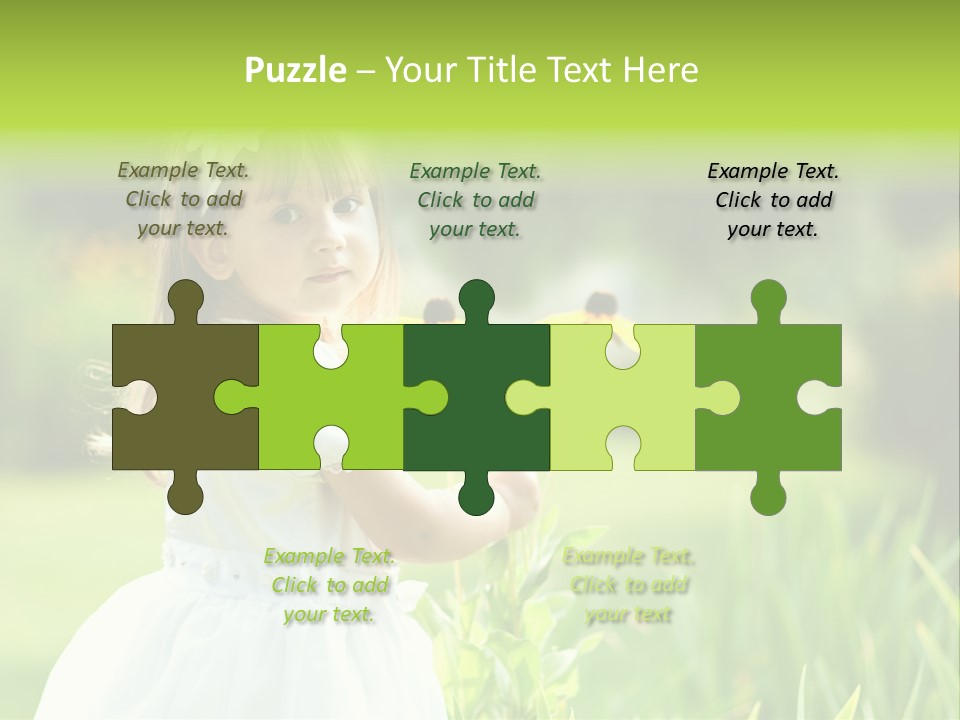 Spring Emotion Plant PowerPoint Template