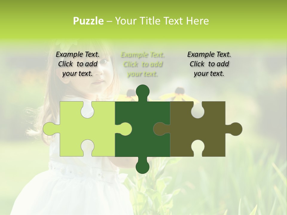 Spring Emotion Plant PowerPoint Template