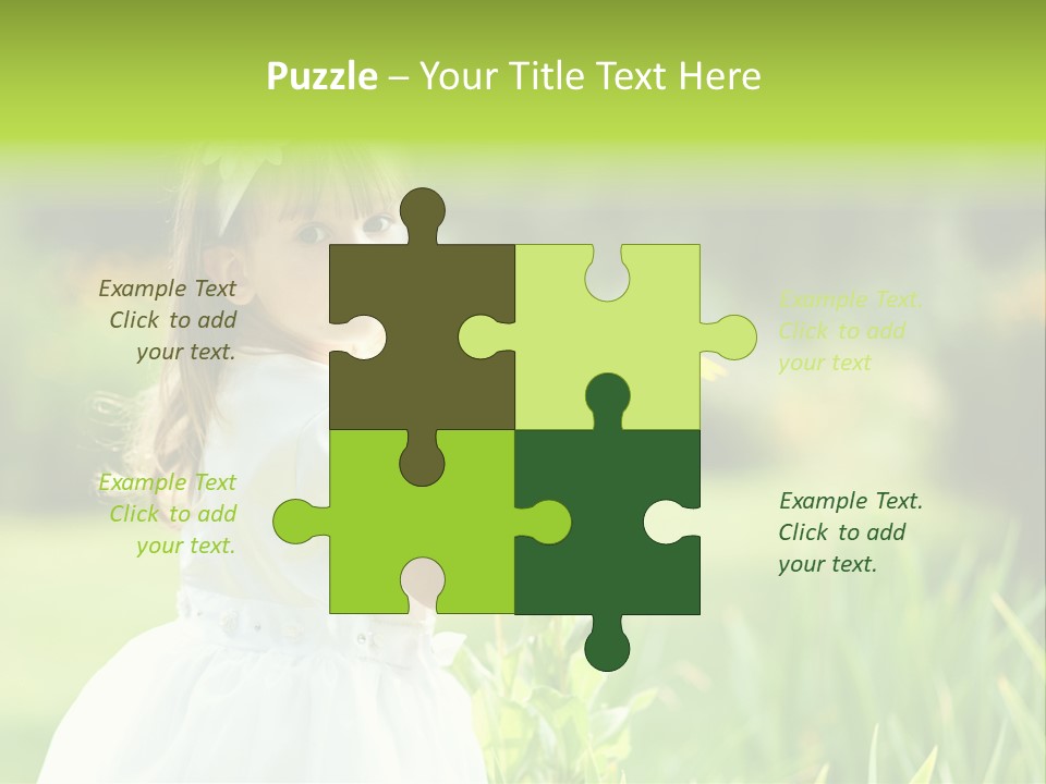 Spring Emotion Plant PowerPoint Template