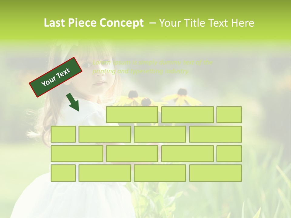 Spring Emotion Plant PowerPoint Template