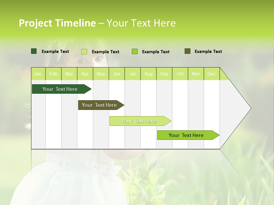 Spring Emotion Plant PowerPoint Template