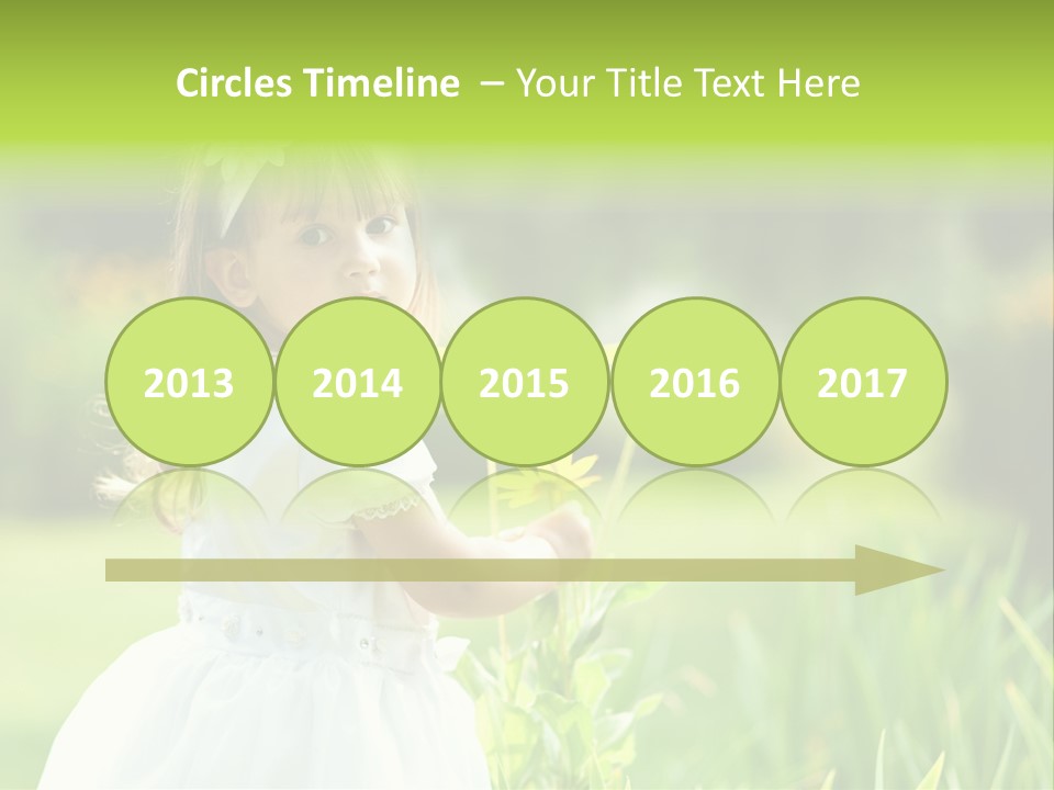 Spring Emotion Plant PowerPoint Template