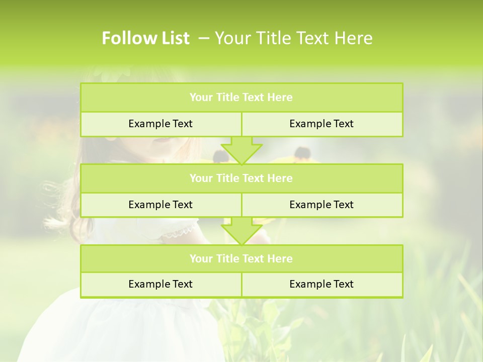 Spring Emotion Plant PowerPoint Template