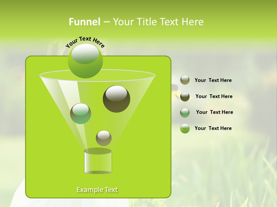 Spring Emotion Plant PowerPoint Template