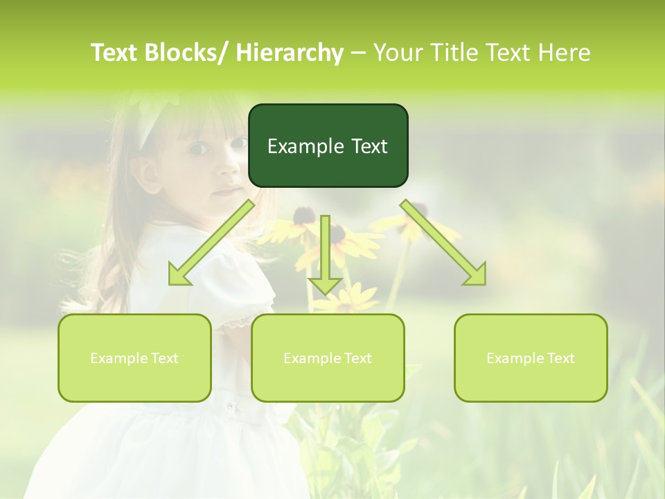 Spring Emotion Plant PowerPoint Template