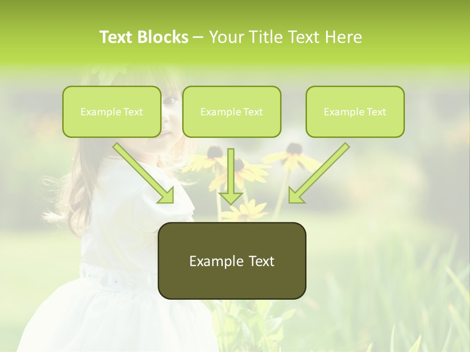 Spring Emotion Plant PowerPoint Template