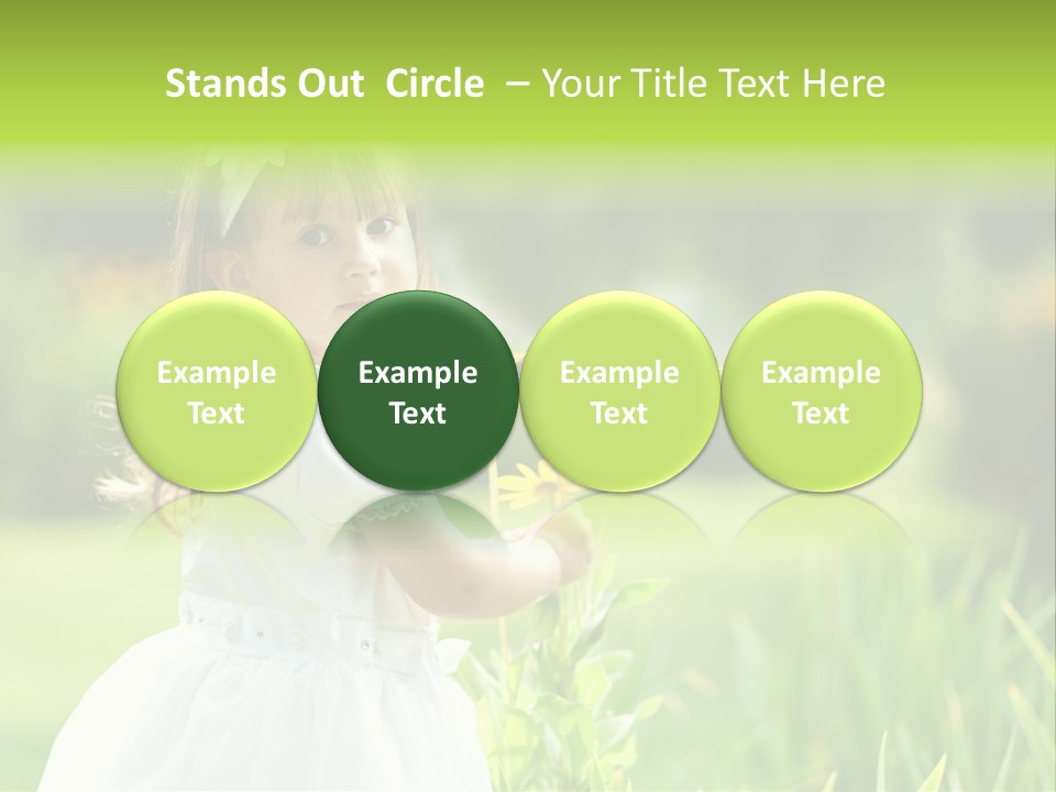 Spring Emotion Plant PowerPoint Template