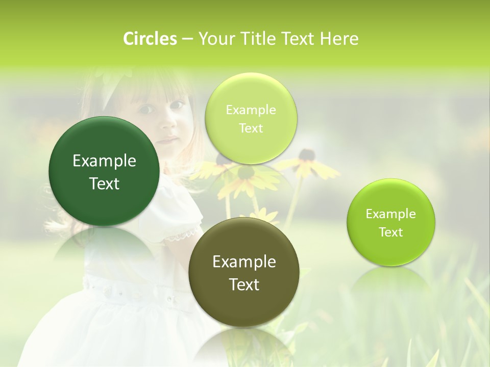Spring Emotion Plant PowerPoint Template