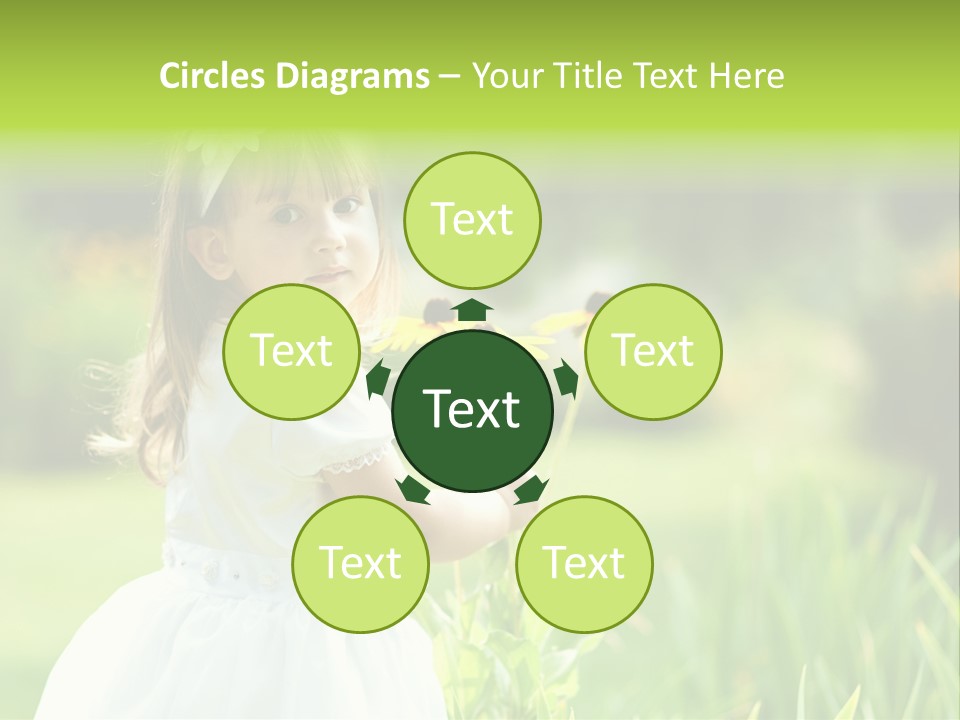 Spring Emotion Plant PowerPoint Template