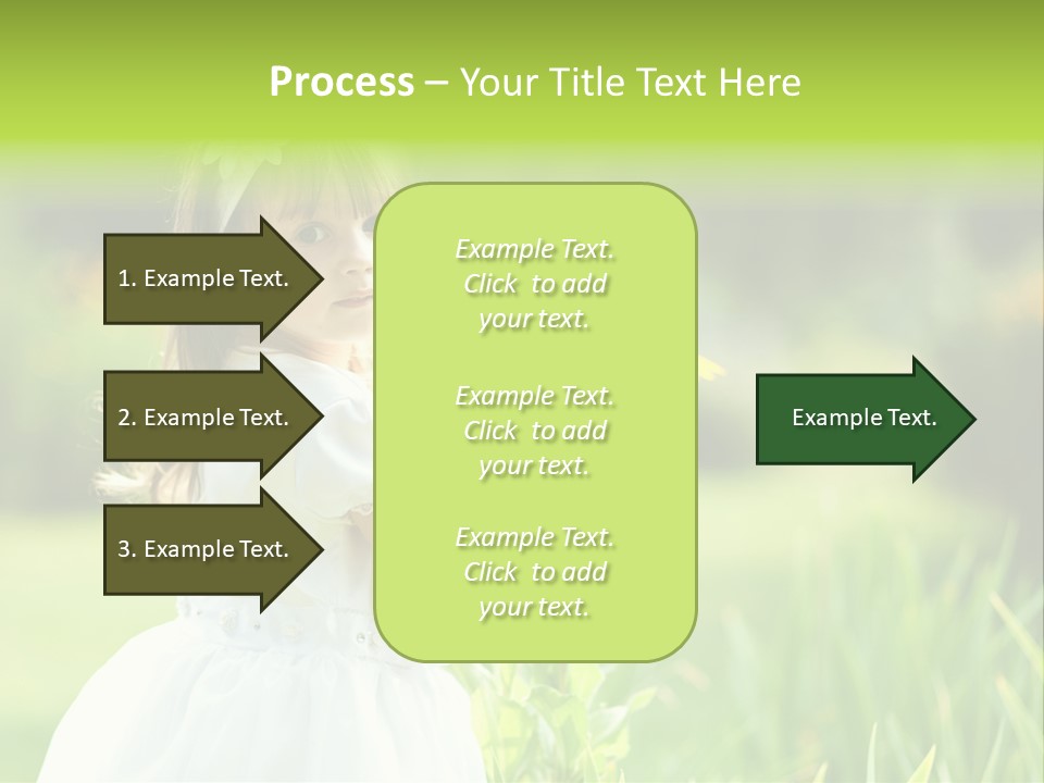 Spring Emotion Plant PowerPoint Template