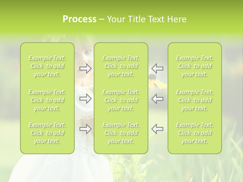 Spring Emotion Plant PowerPoint Template