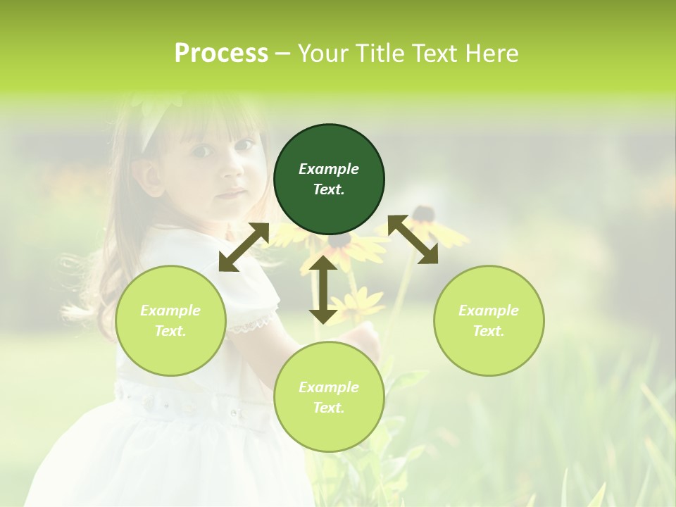Spring Emotion Plant PowerPoint Template