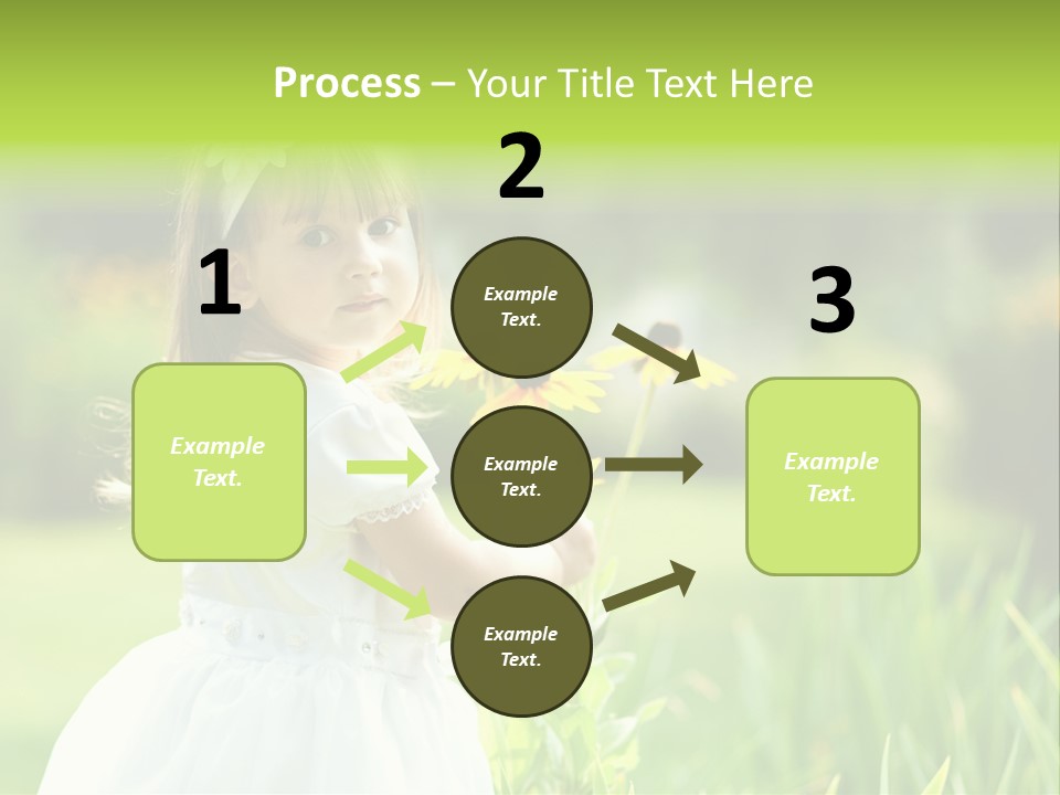 Spring Emotion Plant PowerPoint Template