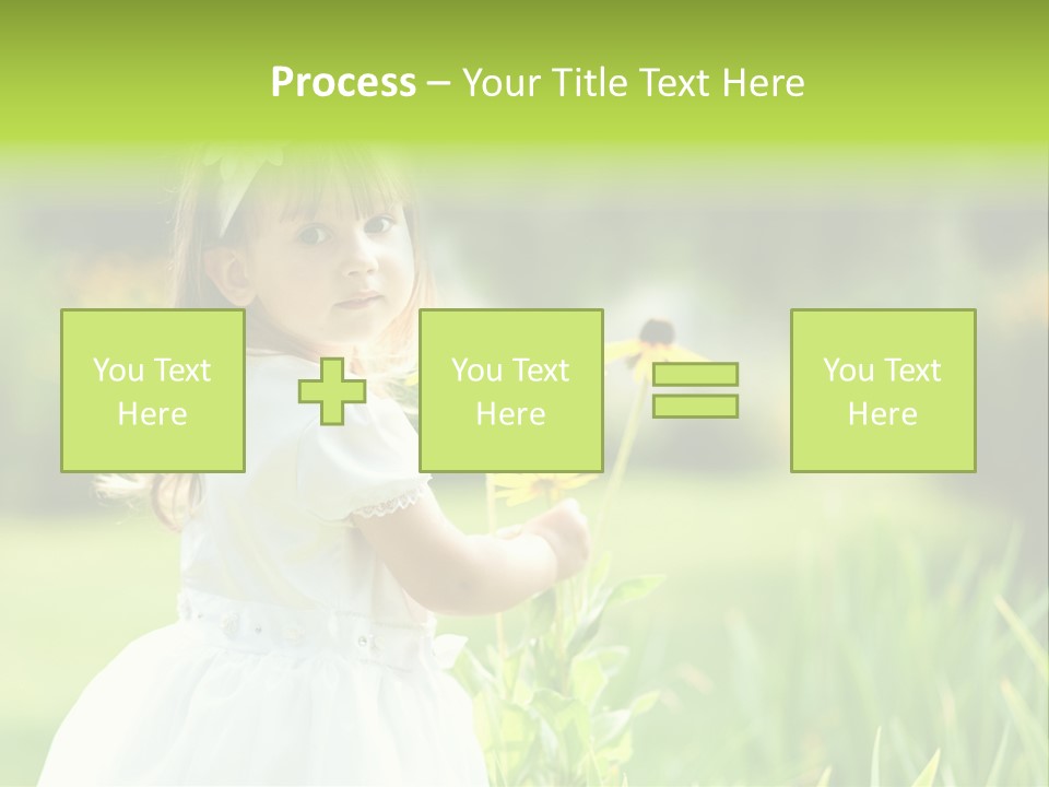 Spring Emotion Plant PowerPoint Template