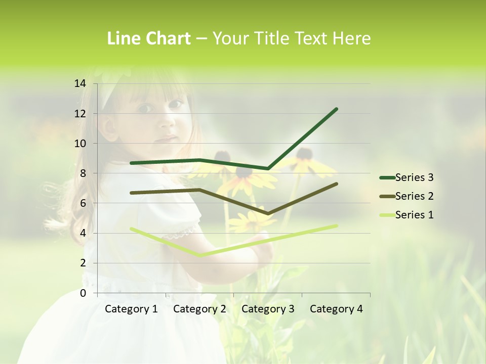 Spring Emotion Plant PowerPoint Template