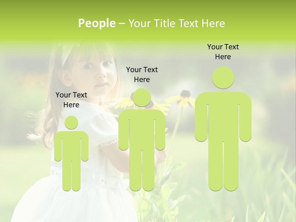 Spring Emotion Plant PowerPoint Template