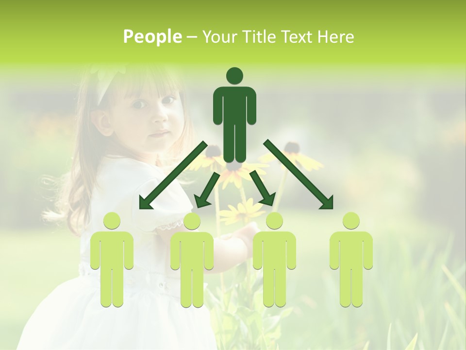 Spring Emotion Plant PowerPoint Template