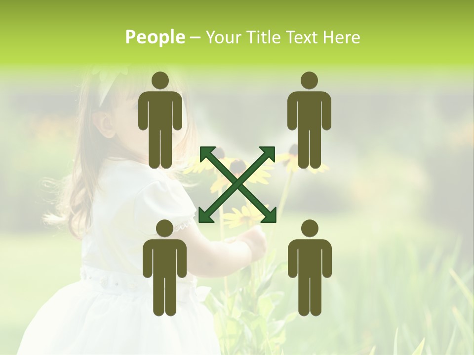 Spring Emotion Plant PowerPoint Template