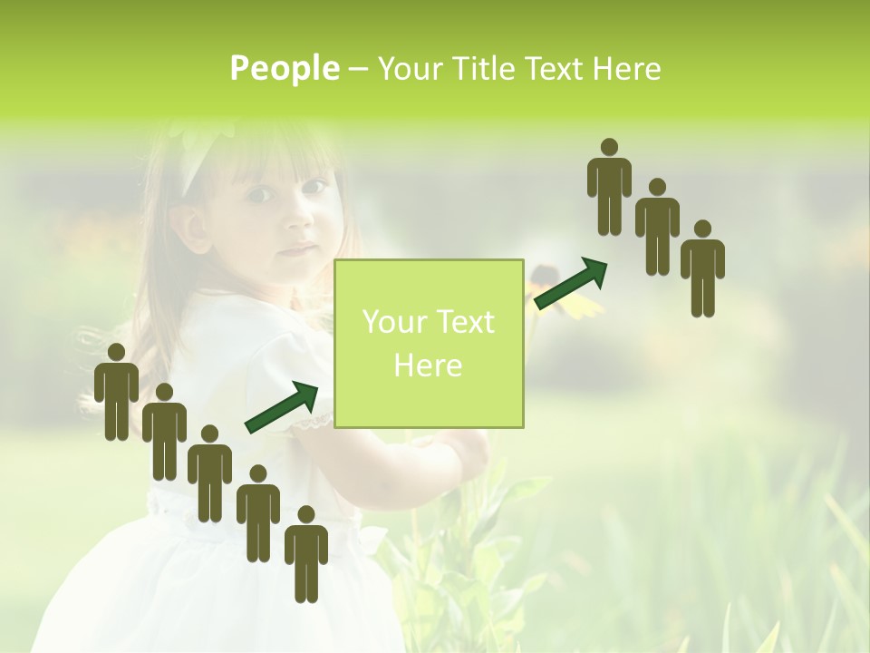 Spring Emotion Plant PowerPoint Template