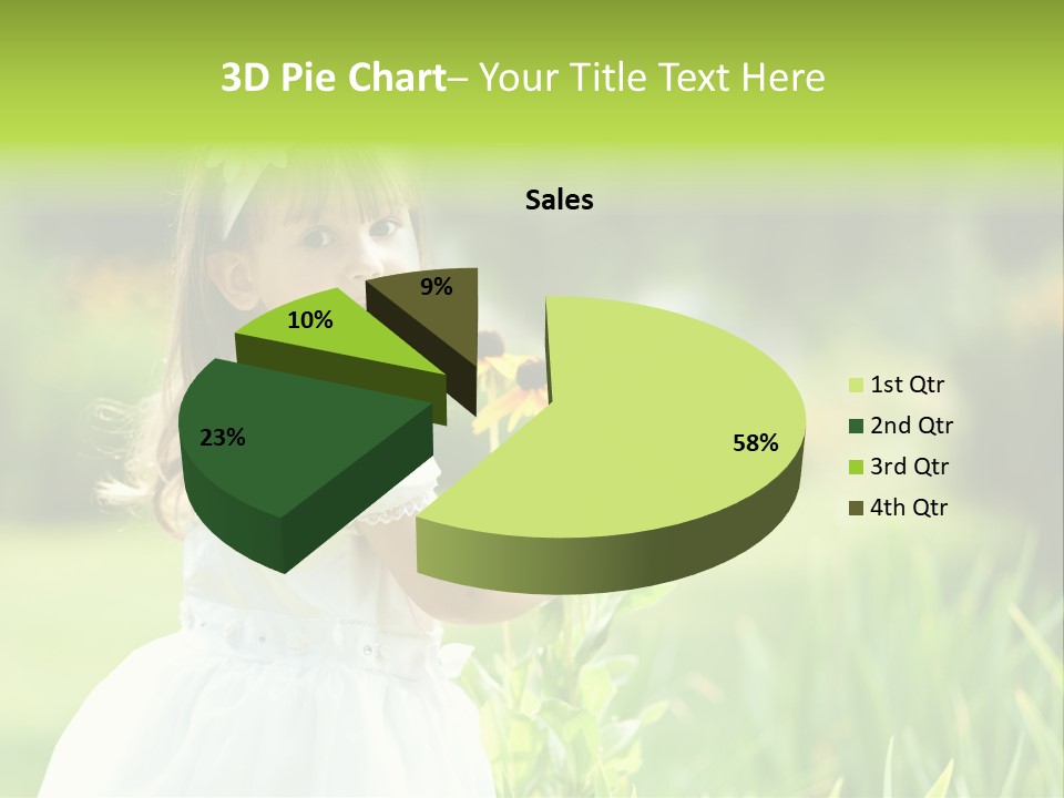 Spring Emotion Plant PowerPoint Template