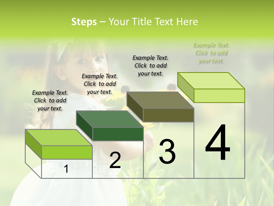 Spring Emotion Plant PowerPoint Template