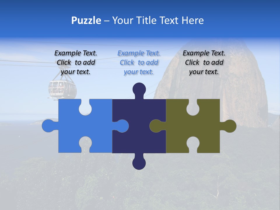 World Cup  Landscape Corcovado PowerPoint Template