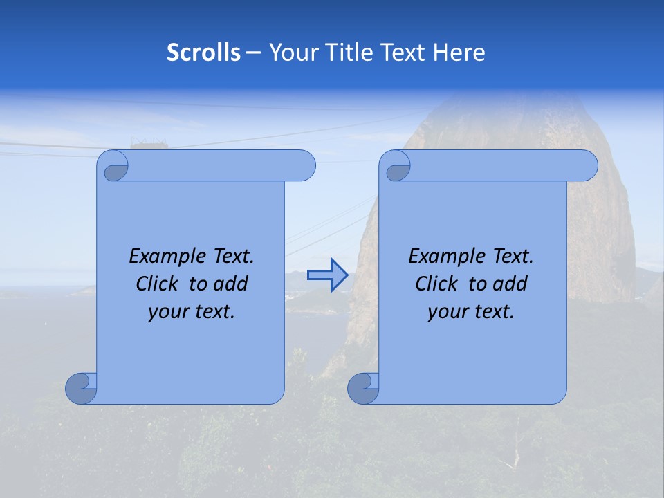 World Cup  Landscape Corcovado PowerPoint Template
