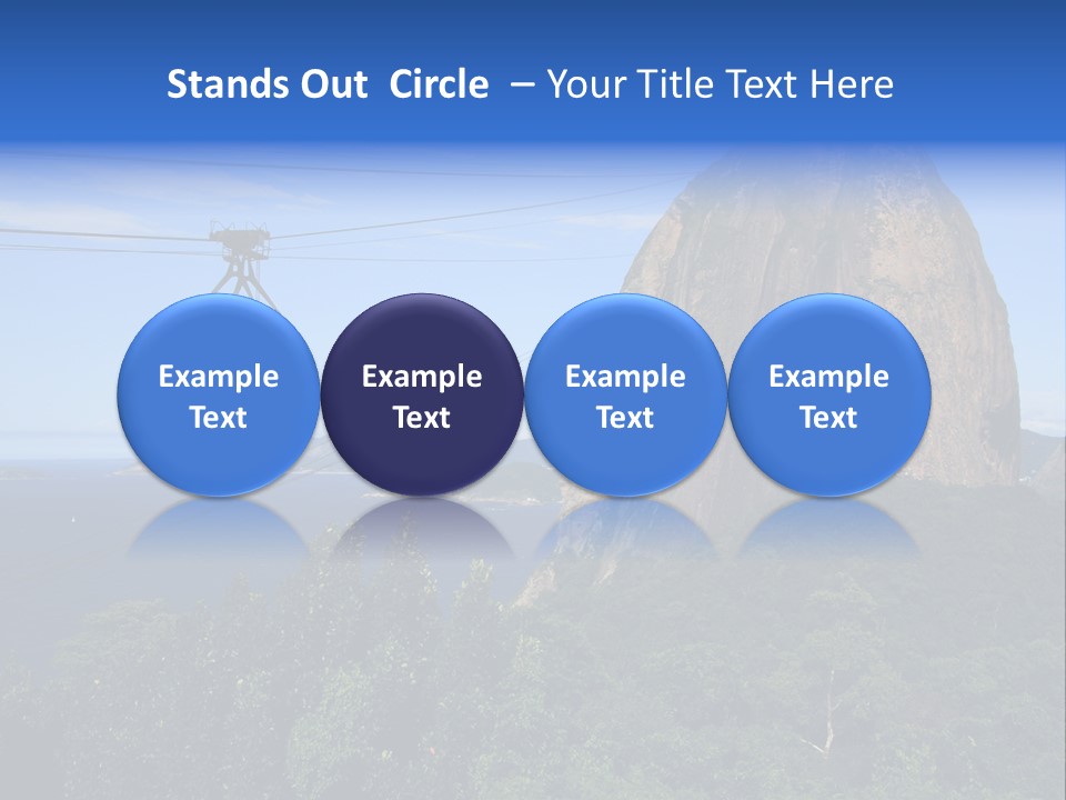 World Cup  Landscape Corcovado PowerPoint Template