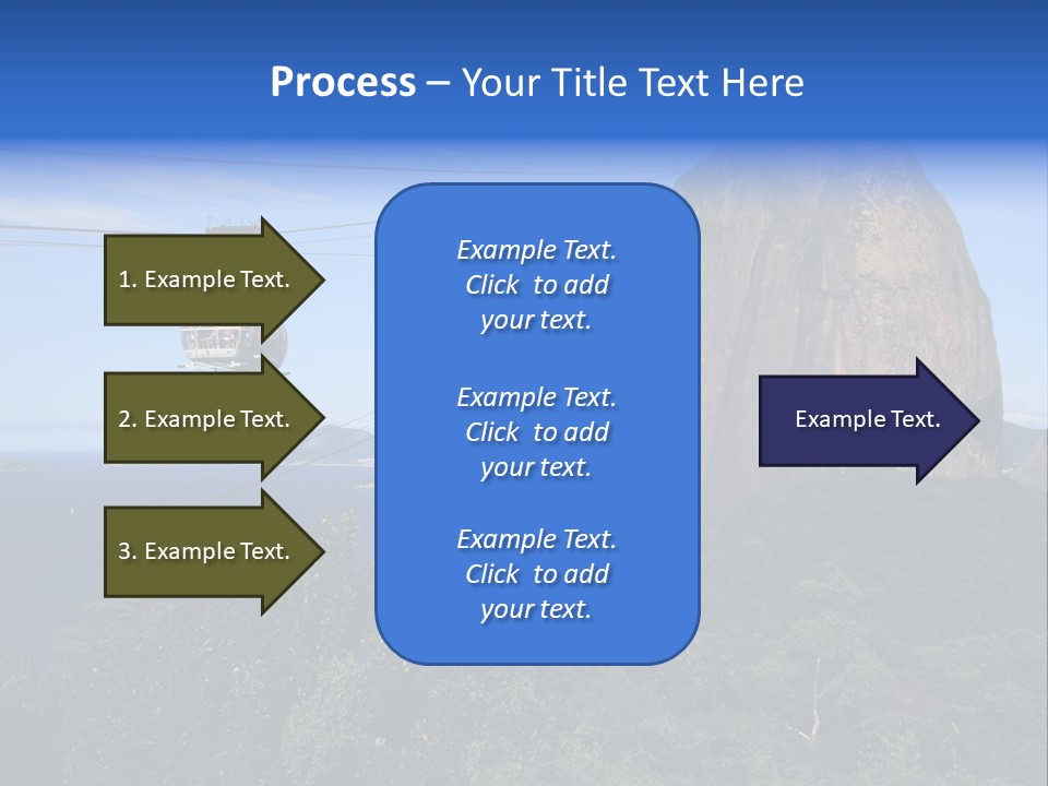 World Cup  Landscape Corcovado PowerPoint Template