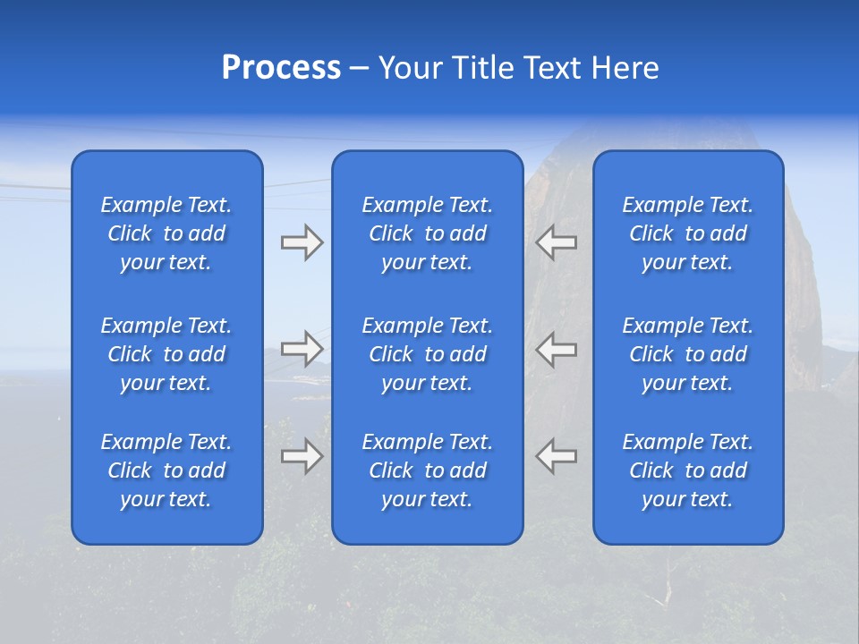 World Cup  Landscape Corcovado PowerPoint Template