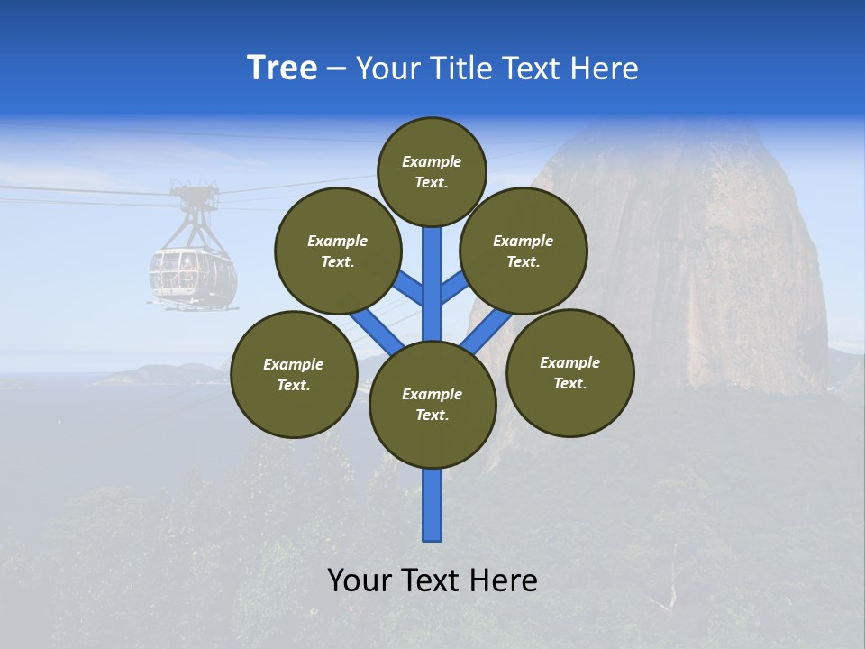 World Cup  Landscape Corcovado PowerPoint Template