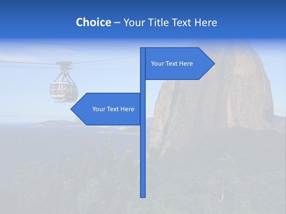 World Cup  Landscape Corcovado PowerPoint Template