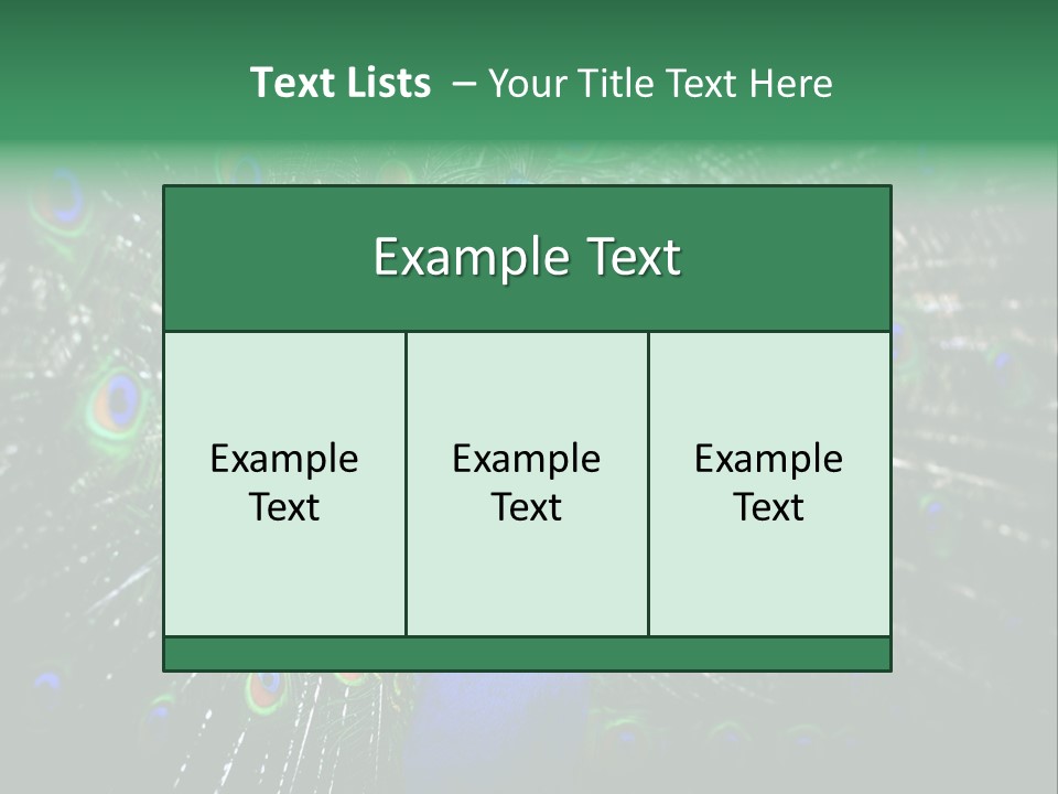 Descriptive Cockerel Male PowerPoint Template