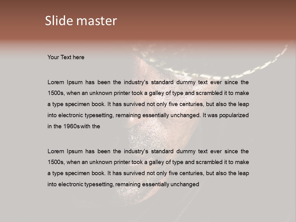 Work Wild West PowerPoint Template