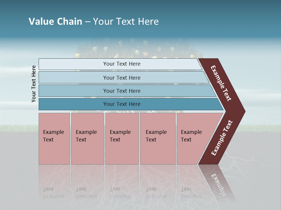 Alone Apple Single PowerPoint Template