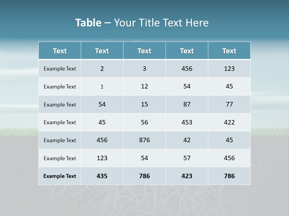 Alone Apple Single PowerPoint Template