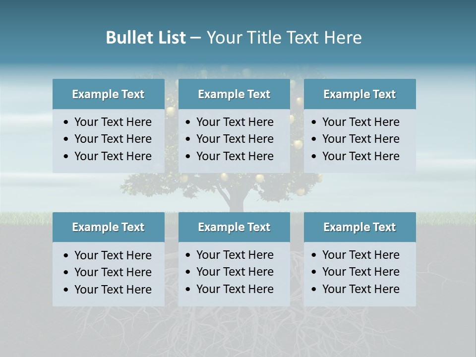 Alone Apple Single PowerPoint Template