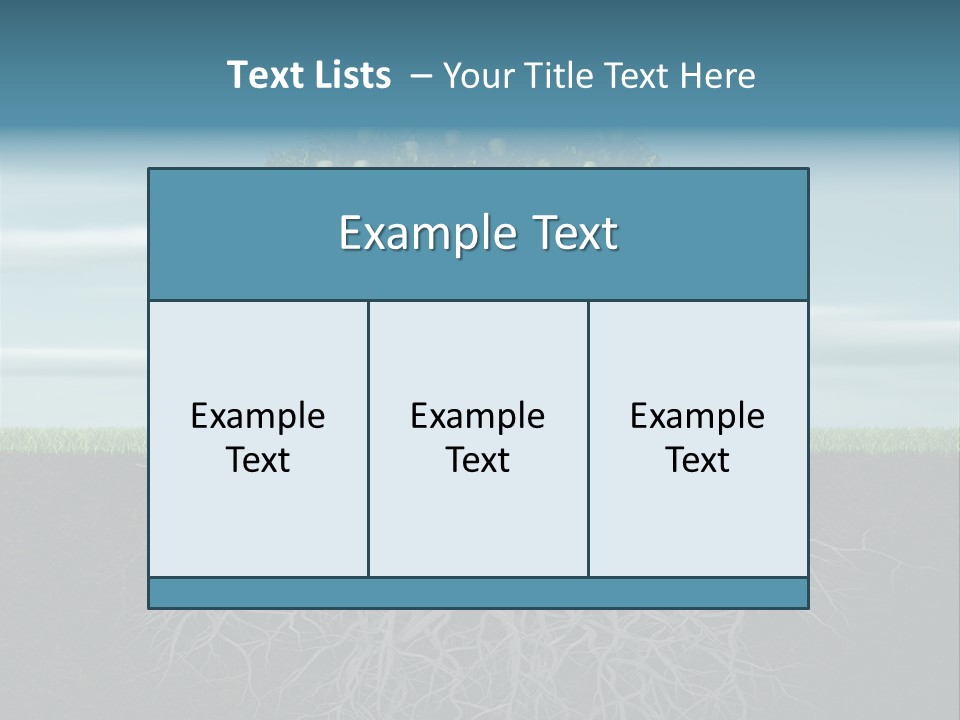 Alone Apple Single PowerPoint Template