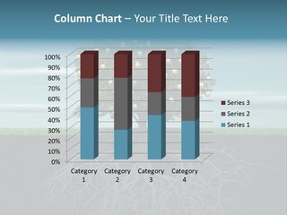 Alone Apple Single PowerPoint Template