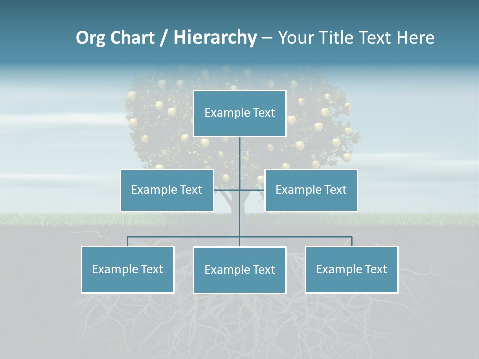 Alone Apple Single PowerPoint Template