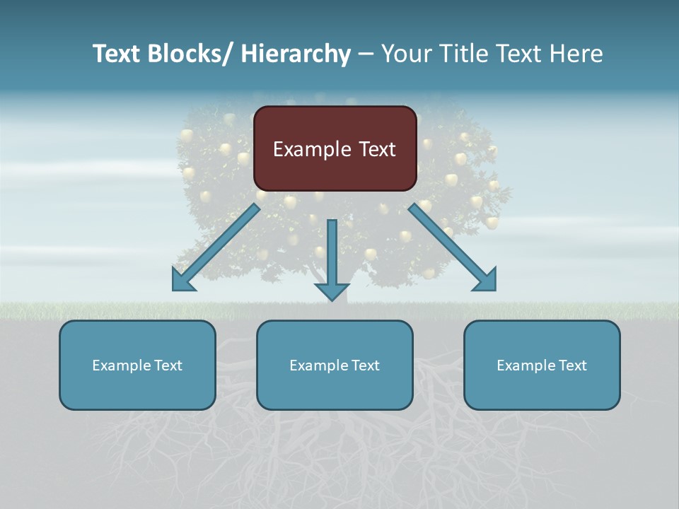 Alone Apple Single PowerPoint Template