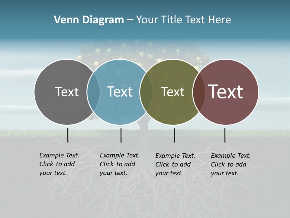 Alone Apple Single PowerPoint Template