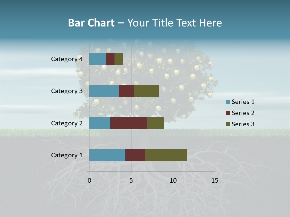 Alone Apple Single PowerPoint Template