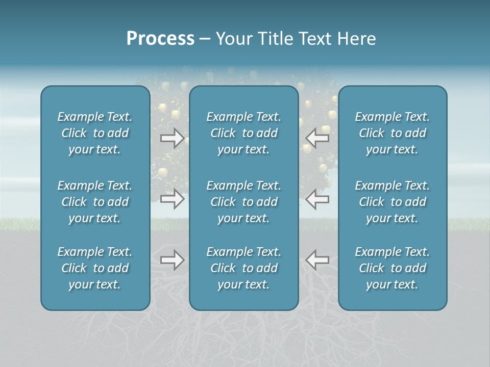 Alone Apple Single PowerPoint Template