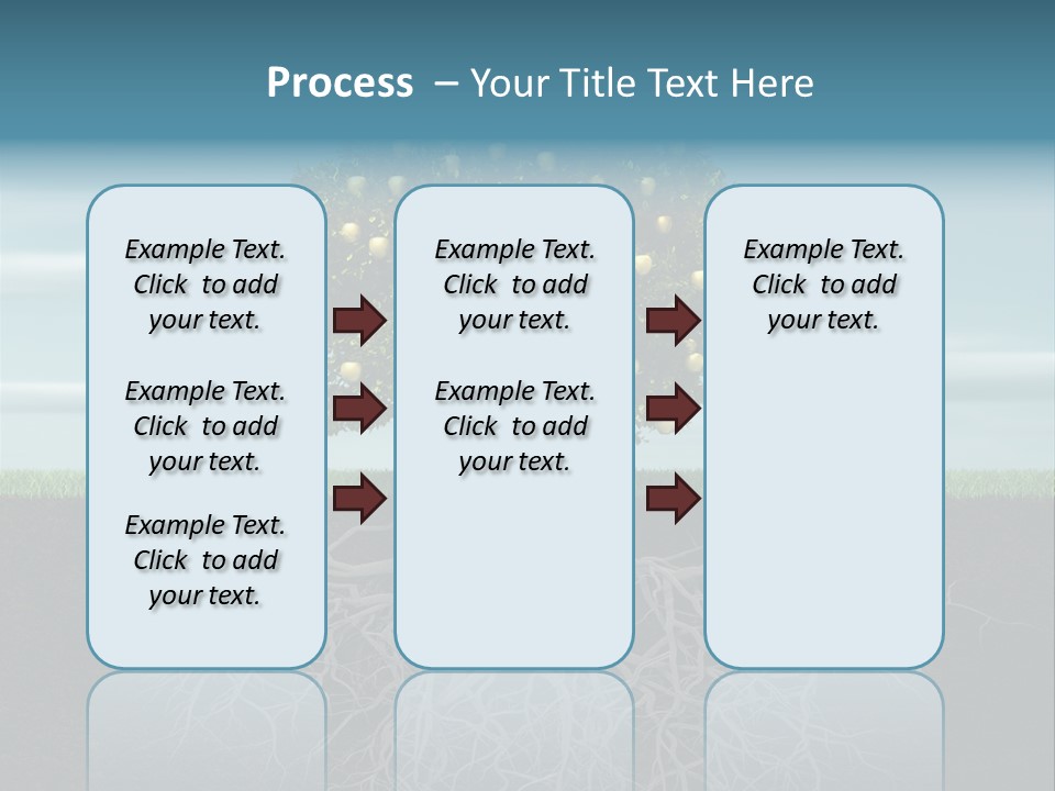 Alone Apple Single PowerPoint Template