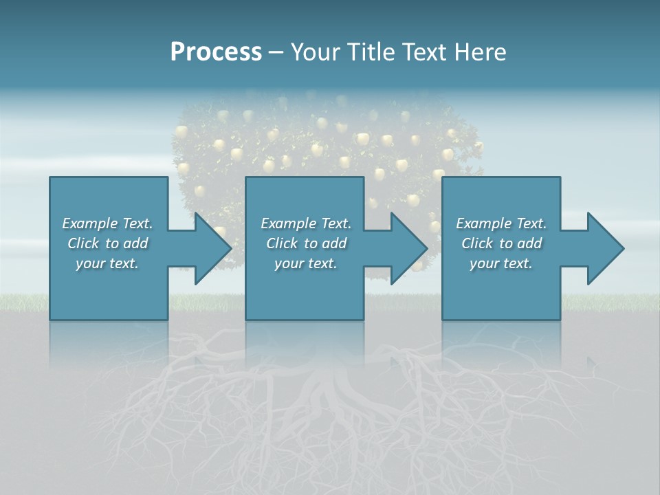 Alone Apple Single PowerPoint Template
