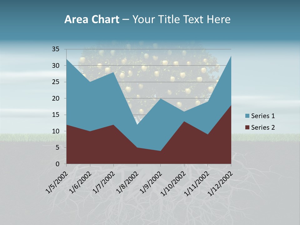 Alone Apple Single PowerPoint Template